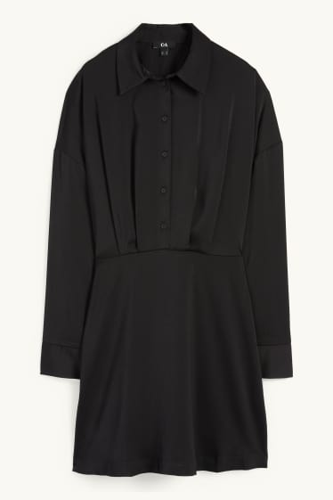 Women - Shirt dress - black