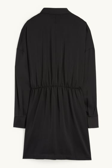 Women - Shirt dress - black