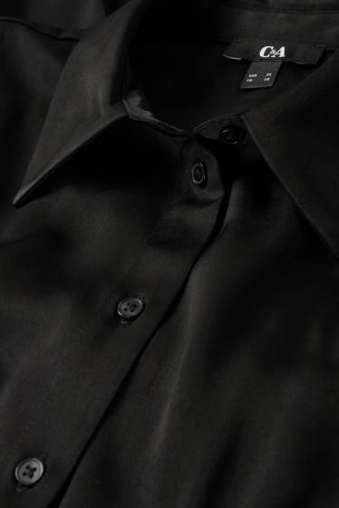 Women - Shirt dress - black