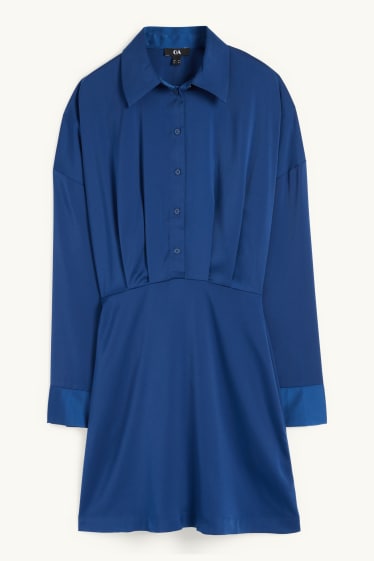 Women - Shirt dress - dark blue