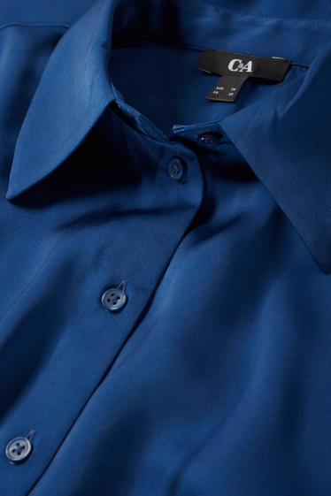 Women - Shirt dress - dark blue