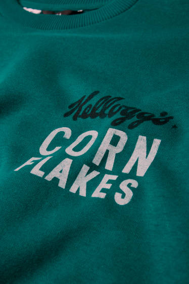 Bărbați - Bluză de molton - Kellogg's - verde