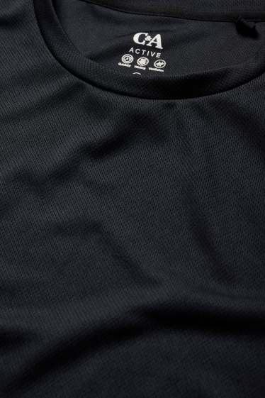 Heren - Sportshirt - zwart