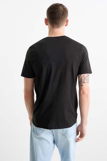 Home - Paquet de 5 - samarreta de màniga curta - regular fit - negre