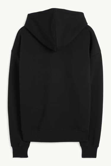 Herren - Oversized-Hoodie - schwarz