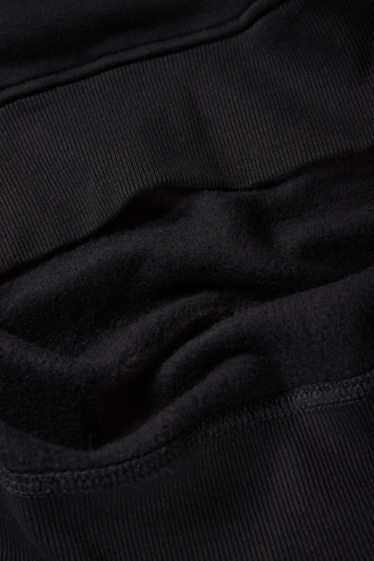 Herren - Oversized-Hoodie - schwarz