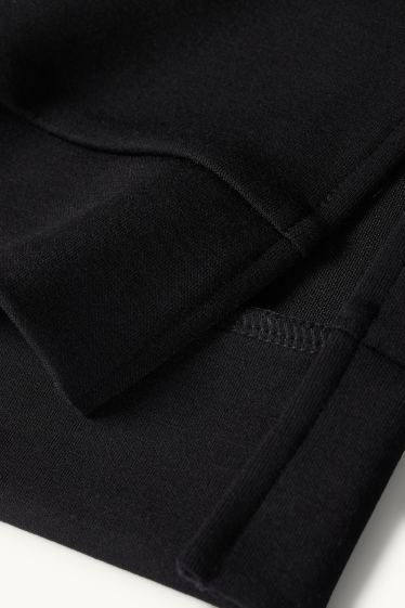Dames - Basic sweatshirt - zwart