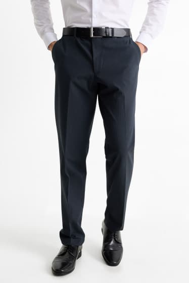 Hommes - Veste de costume - regular fit - Flex - LYCRA® - Mix & Match - bleu foncé