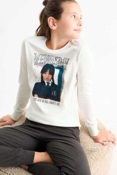 Nena - Wednesday - pijama - 2 peces - blanc