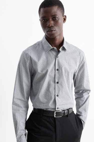 Hommes - Ceinture en cuir - noir