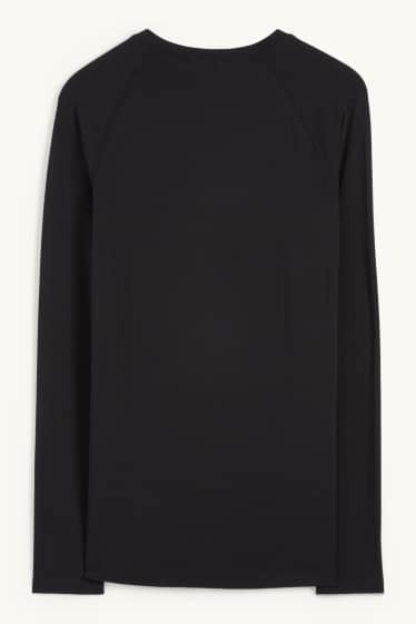 Herren - Ski-Unterhemd - schwarz