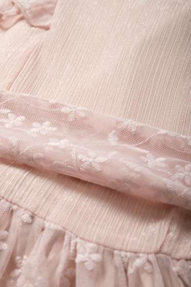 Bambine - Vestito - a fiori - rosa