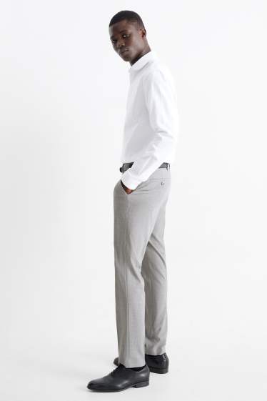 Heren - Broek uit het combi-systeem - slim fit - fFlex - grijs