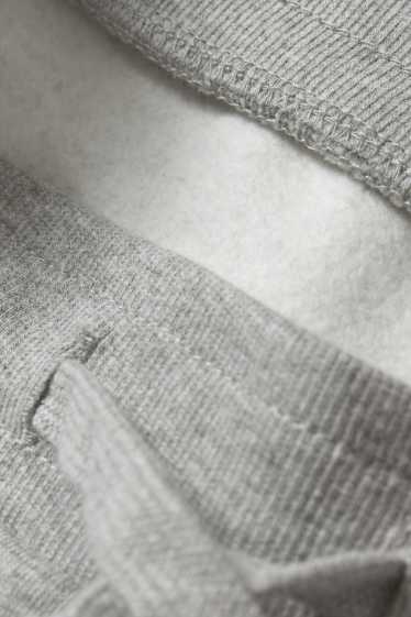 Bărbați - Pantaloni de trening - gri deschis melanj