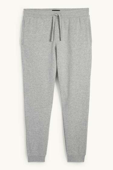 Bărbați - Pantaloni de trening - gri deschis melanj