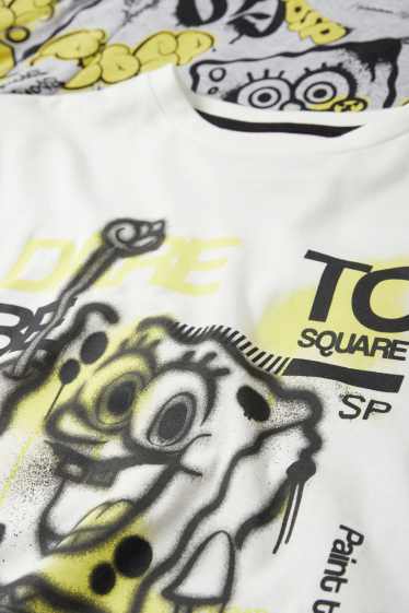 Bambini - SpongeBob - set - pigiama e 4 boxer - bianco crema