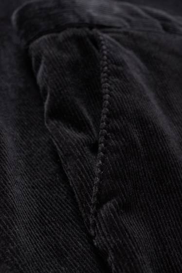 Home - Pantalons de pana - regular fit - negre