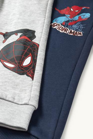 Kinder Buben - Multipack 2er - Spider-Man - Jogginghose - dunkelblau