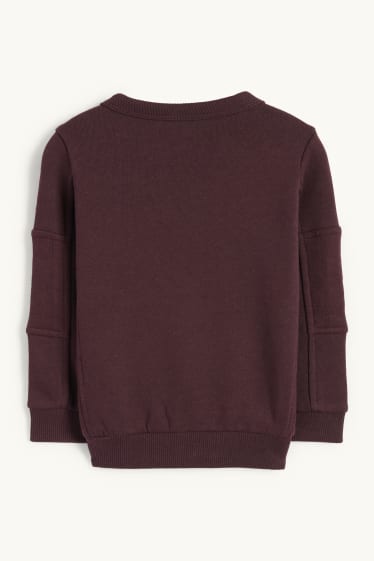 Bébés garçons - Chiots - sweat bébé - bordeaux