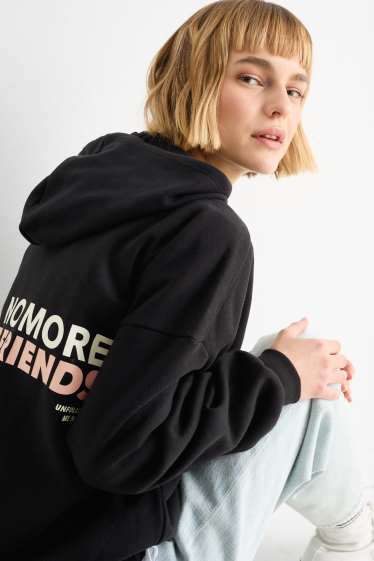 Femmes - Sweat à capuche - noir