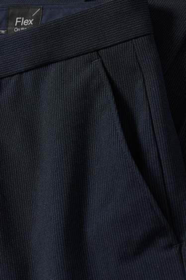 Bărbați - Pantaloni modulari - body fit - Flex - LYCRA® - Mix & Match - albastru închis