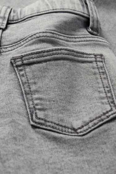 Bambine - Jeans a gamba larga - jeans grigio chiaro