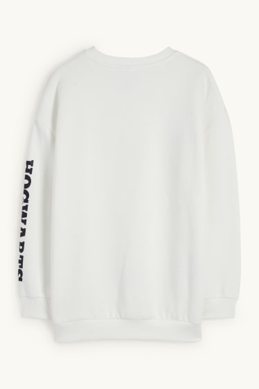 Kinderen: meisjes - Harry Potter - sweatshirt - wit