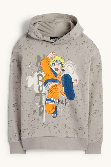 Children Boys - Naruto - hoodie - gray