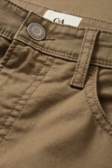 Home - Pantalons - regular fit - caqui