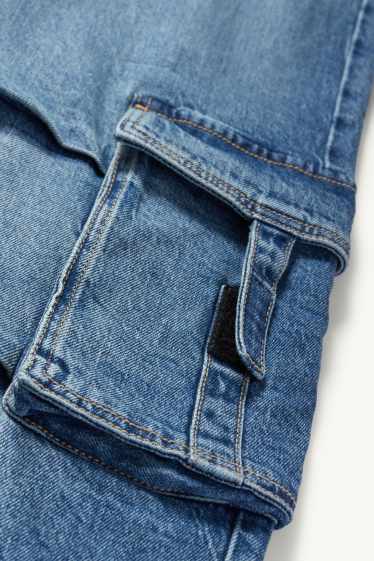Bambine - Jeans cargo - jeans azzurro