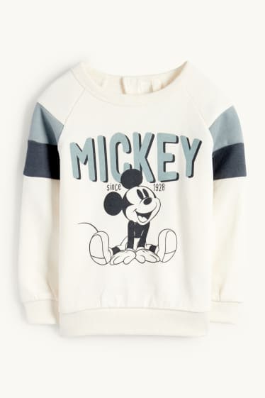 Nadó nen - Mickey Mouse - conjunt per a nadó - 2 peces - blanc trencat