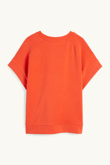 Damen - T-Shirt - dunkelorange