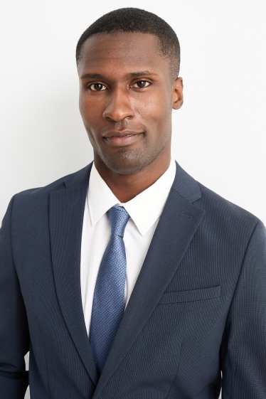 Pánské - Kravata - modrá