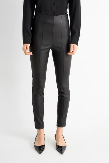 Dona - Jeggings - high waist - skinny fit - negre