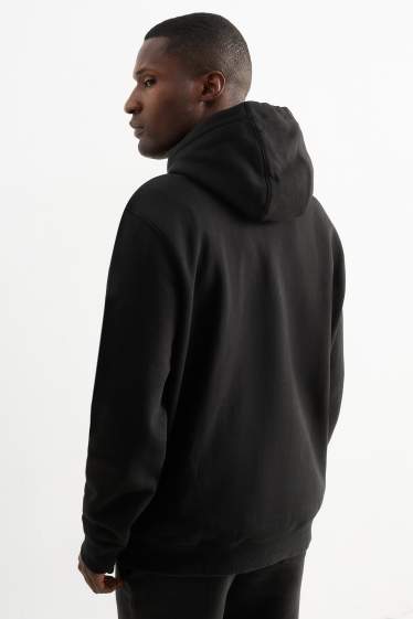 Hommes - Sweat à capuche - noir