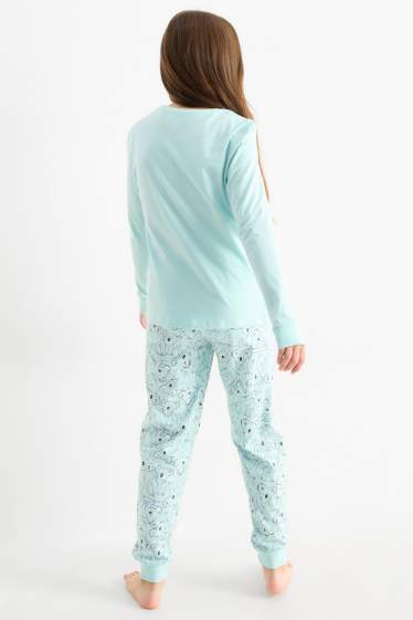 Children Girls - Koala - pyjamas - 2 piece - mint green