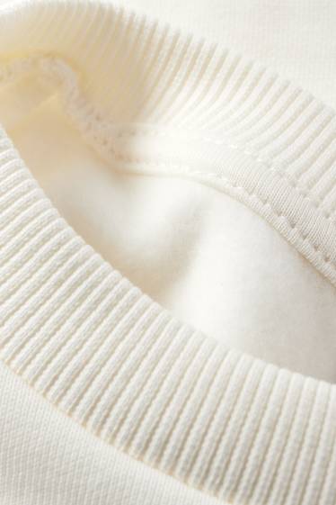 Bambini - Pokémon - Pikachu - felpa - bianco crema