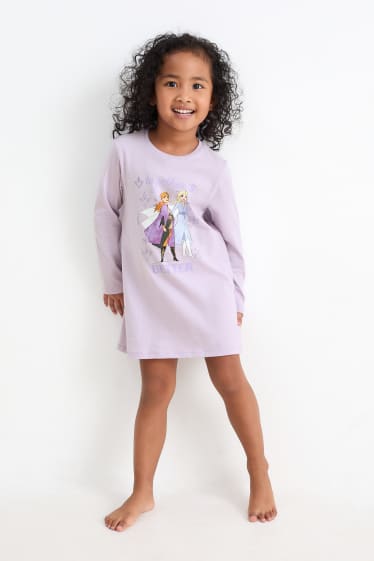 Nena - Paquet de 2 - Frozen - camisa de dormir - violeta clar