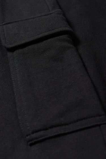 Enfants filles - Pantalon de jogging cargo - noir