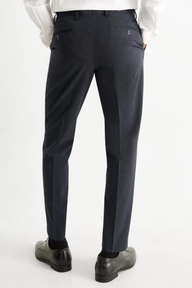 Bărbați - Pantaloni modulari - body fit - Flex - LYCRA® - Mix & Match - albastru închis