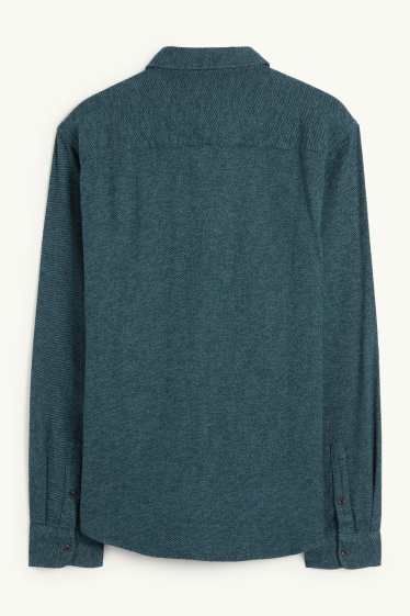 Herren - Hemd - Regular Fit - Kent - grün