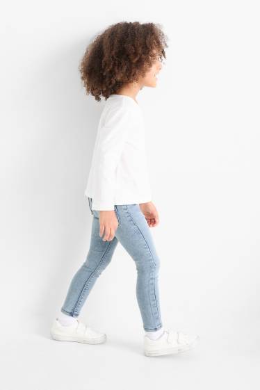 Bambine - Skinny jeans - jeans azzurro