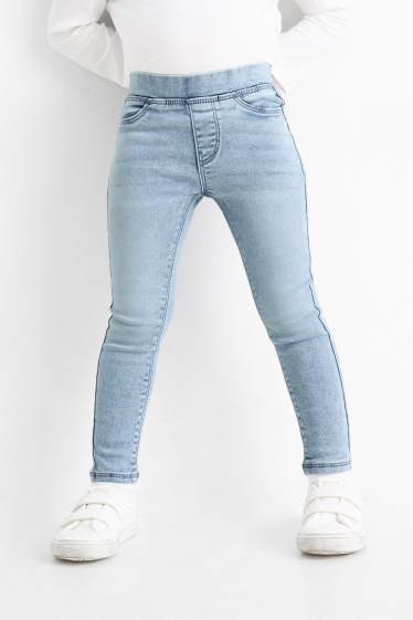 Bambine - Skinny jeans - jeans azzurro