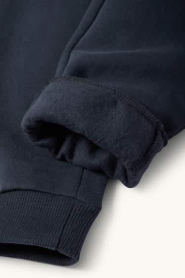 Děti - chlapci - Gaming - souprava - mikina s kapucí a teplákové kalhoty - 2dílná - tmavomodrá