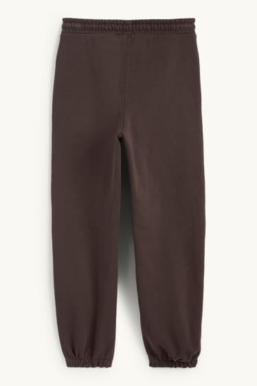 Kinder Buben - Jogginghose - dunkelbraun