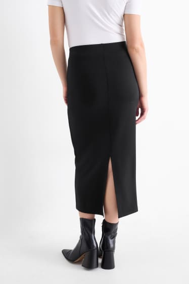 Dames - Kokerrok - zwart