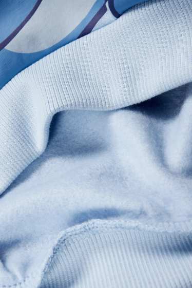 Enfants filles - Lilo & Stitch - sweat - bleu clair