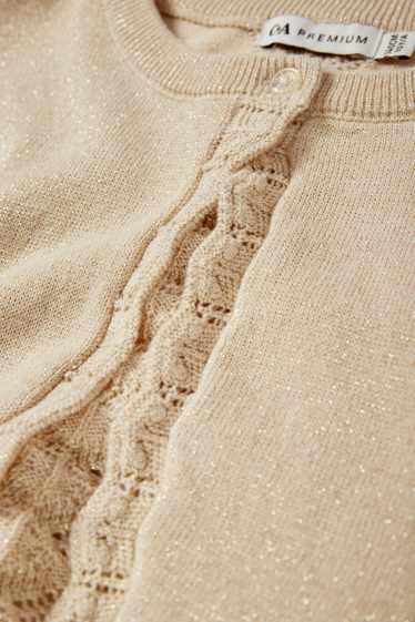 Kinder Mädchen - Bolero - beige