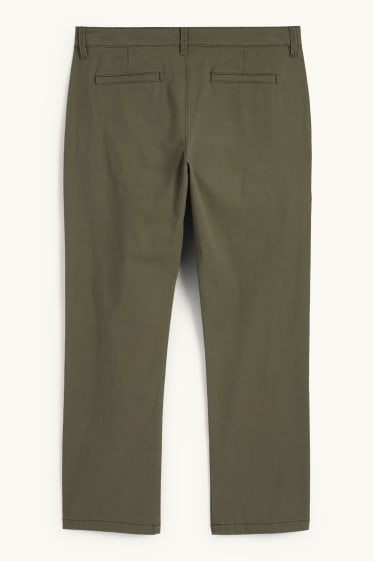 Hommes - Chino - regular fit - vert