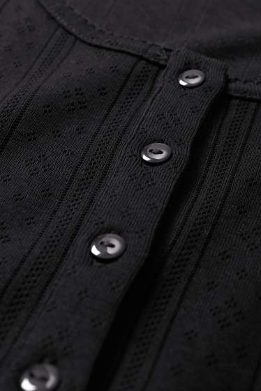 Femei - Cămașă de noapte pentru alăptare - negru